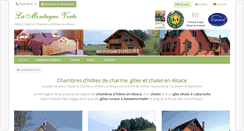 Desktop Screenshot of montagneverte.com
